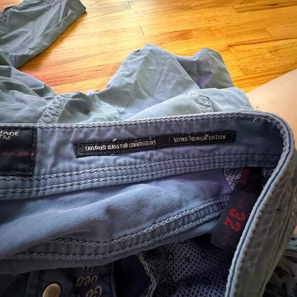 JACOB COHEN | Men Handmade Regular Straight Trousers Jeans TYPE 688.C | SIZE 32 - Picture 10 of 13